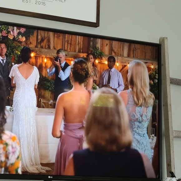 ⭐️40% Off⭐️ Reiss Meghan Floral Lace Dress Seen on Good Witch - Picture 14 of 15